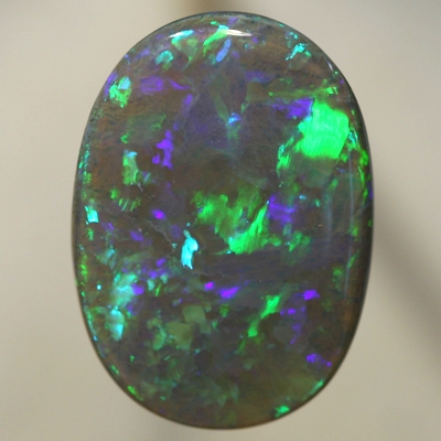 SOLID BLACK OPAL Neon green Straw pattern, top quality. SEE VIDEO